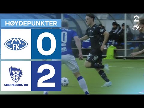 Molde 0 - 2 Sarpsborg 08 - Høydepunkter