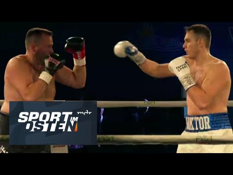 Der 33-Sekunden-Kampf in voller Länge: Viktor Jurk - Dominic Vial | Sport im Osten | MDR
