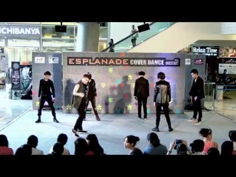 140517 SIX BLOOD cover BEAST/B2ST - Intro + Breath @Esplanade Cover Dance Contest (Audition)