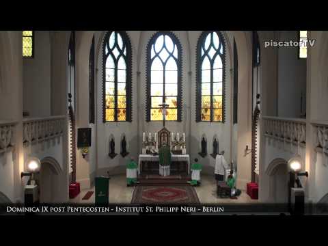Dominica IX post Pentecosten 12 Sanctus - Traditional Latin Mass