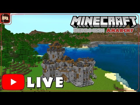 LAZY SAMURAI MC - Minecraft Live playing a random anarchy servers LIVE🛑🛑🛑!!!