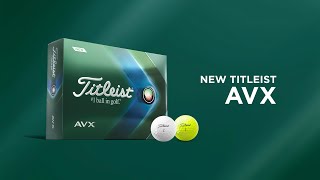 Titleist AVX Golf Ball Technology