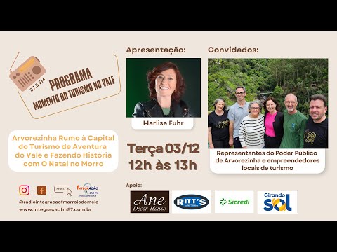 Arvorezinha Rumo à Capital do Turismo de Aventura do Vale