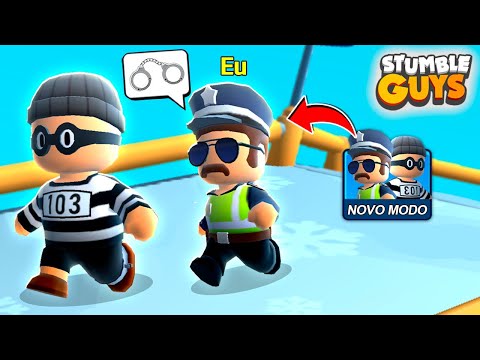 VIRAMOS POLÍCIA E LADRÃO no STUMBLE GUYS