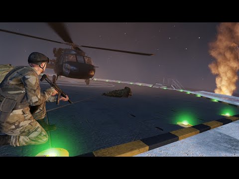 ArmA 3: Delta Force Remake - Oil Drilling Platform (Singleplayer Mission)