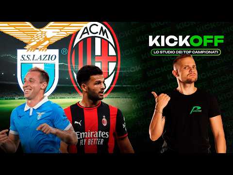 LAZIO-SHOW, batterà anche il Milan?! 😳 | KICKOFF, lo STUDIO dei TOP CAMPIONATI