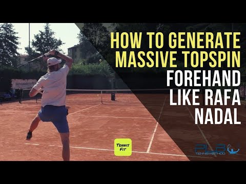 How To Generate Massive Topspin Forehand like Rafa Nadal I JM Tennis - Online Tennis Programs