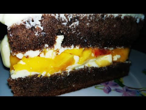 Быстрый Простой торт к Чаю  / Chocolate Cake Recipe
