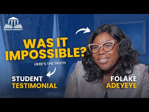 Student testimonial video