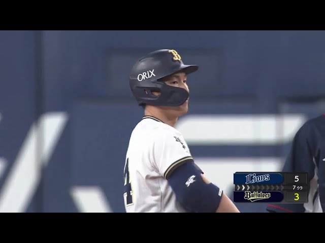 【7回裏】頼りになる男!! バファローズ・吉田正のタイムリー2ベースヒット!! 2020/8/20 B-L
