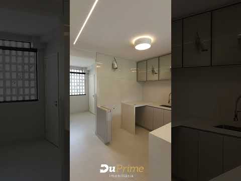 Apartamento de 3 Quartos, Vazado, Reformado, Elevador SQS 102 - Asa Sul #shorts