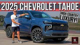 [Redline] The 2025 Chevrolet Tahoe High Country Is A High Tech & High Luxury Family SUV