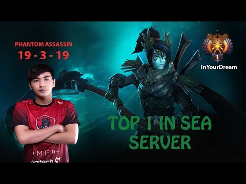 InYourDream Phantom Assassin 7.18 Gameplay - ART OF COMEBACK DOTA 2