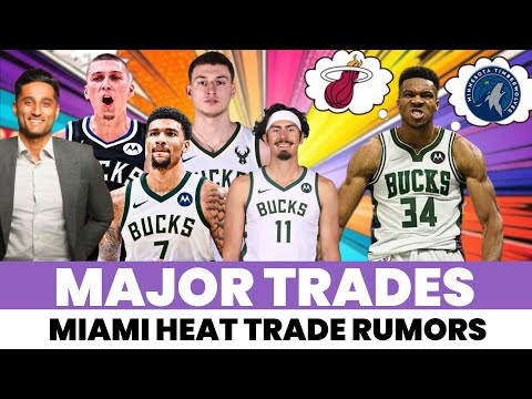 Giannis to Miami HEATS UP! Bucks Want Herro + EVERY Young Asset! Giannis PUSHING for the Heat!