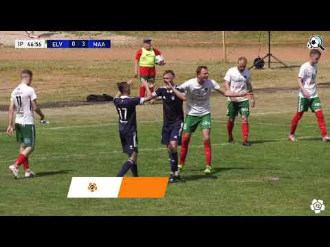 8. voor 2021: FC Elva - Maardu Linnameeskond 0:6 (0:4)