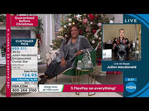 JM by Julien Macdonald Encapsulated Crystal Star