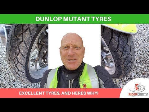 Dunlop Mutant Tyres Tyres | Mark rides with them on the Blood Bike