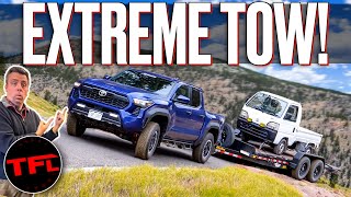 Can the New Toyota Tacoma Tow Up the World’s STEEPEST County Road? | Part 1