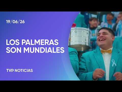 Los Palmeras presentaron su tema del Mundial para alentar a la Selección