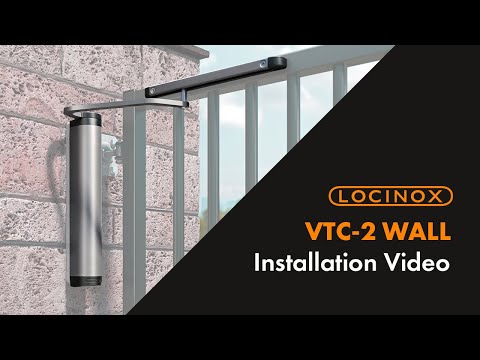 Ferme-porte hydraulique inox Verticlose-2-Wall pour utilisation murale LOCINOX