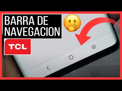 ✔️Como ACTIVAR BARRA de NAVEGACION TCL - Desactivar gestos en pantalla