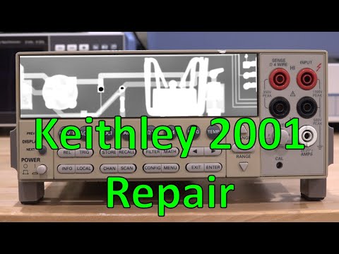 TNP #13 - Teardown & Repair of a Keithley 2001 7.5-Digit Multimeter
