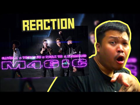 GAVIN.D - M4GIC Ft. YOUNGGU, NGAZ YB & DIAMOND MQT (Official MV) | Reaction by Phuwa9