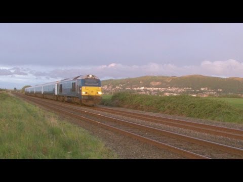 Prestatyn 6.5.2014 - Arriva Trains Wales Class 67 67001 on WAG