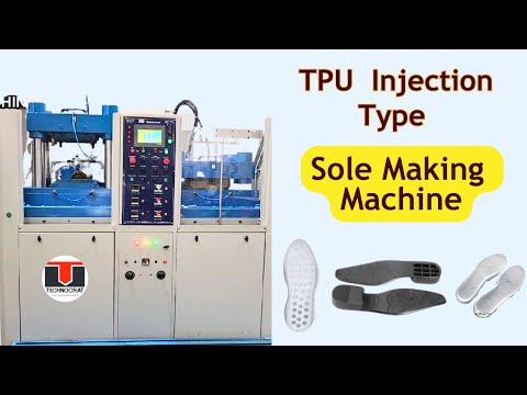 TPR TPU Sole Making Machine