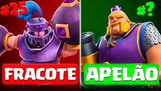 Ranqueando TODAS as 39 Evoluções da PIOR para MELHOR (Dezembro 2025) - Deck Guide by Allan Franzotti