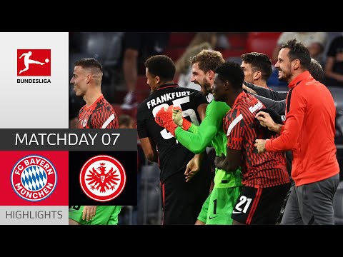 FC Bayern München - Eintracht Frankfurt 1-2 | Highlights | Matchday 7 – Bundesliga 2021/22