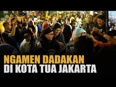 ANJI SIDAK + NGAMEN DADAKAN DI KOTA TUA JAKARTA. Feat. Stand Here Alone