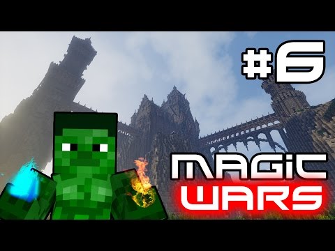 EPIC Minecraft Magic Wars - Attack on Enemy Town!