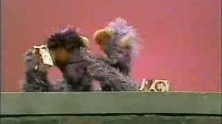 Classic Sesame Street - The 2-headed Monster drinks milk