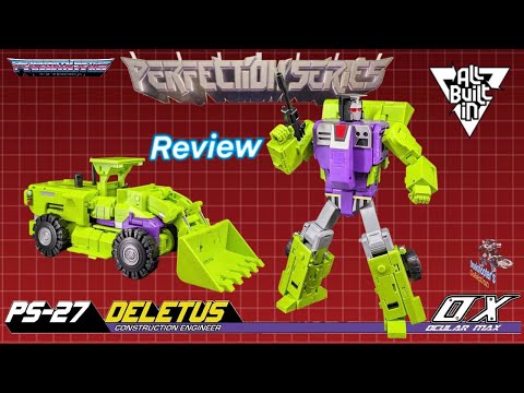 Mastermind Creations Ocular Max PS-27 Deletus /Scrapper Review