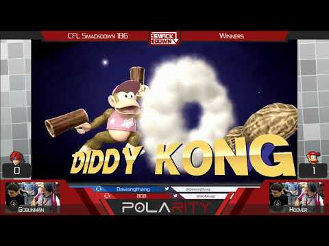 CFL Smackdown 186 WiiU - Goblinman (Roy) vs Hoover (Diddy Kong) - Winners