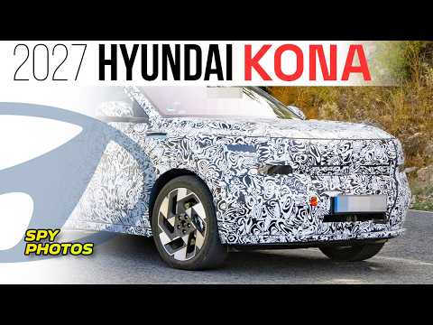 2027 Hyundai Kona boxy makeover (spy photos)