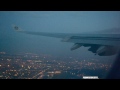 Etihad Airways Airbus A340 500 Amazing Night Take Off From Paris