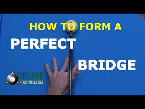Dr. Dave demonstrates how to form a stable hand bridge