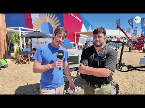 Made in Córdoba: desde Colonia Almada al mundo, fabricaron un robot pulverizador inteligente