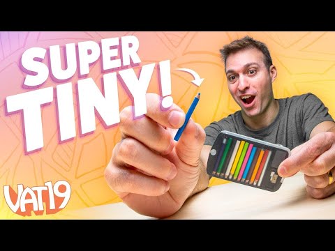 世界最小の色鉛筆？ (World’s Smallest Colored Pencils?)