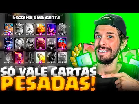 SÉRIE MEGAPESO #1 – ESCOLHENDO APENAS AS CARTAS MAIS PESADAS! 😩