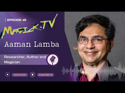 MAGICK.TV Episode 45: Aaman Lamba and the Magical Arte - YouTube video interview with Aaman Lamba about occult literature and grimoires