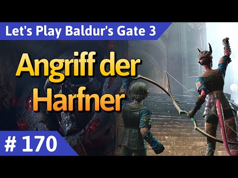 Baldur's Gate 3 deutsch Teil 170 - Angriff der Harfner Let's Play