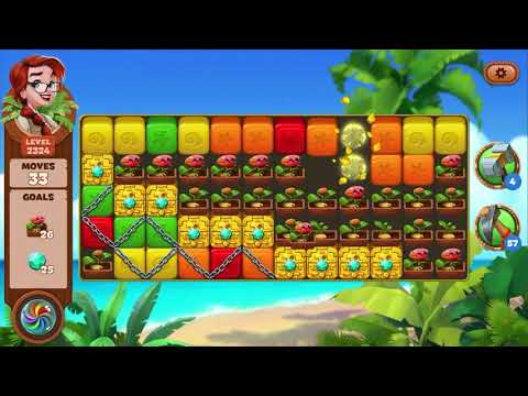 Lost Island Blast Adventure Level 2324 NO BOOSTERS - A S GAMING ✔️