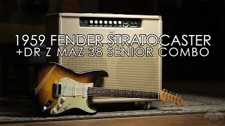 Video thumbnail for "Pick of the Day" - 1959 Fender Stratocaster and Dr Z Maz 38 Senior by Emerald City Guitars