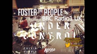 Foster The People- Under control ft Hurts cover on BBC Radio1 UK