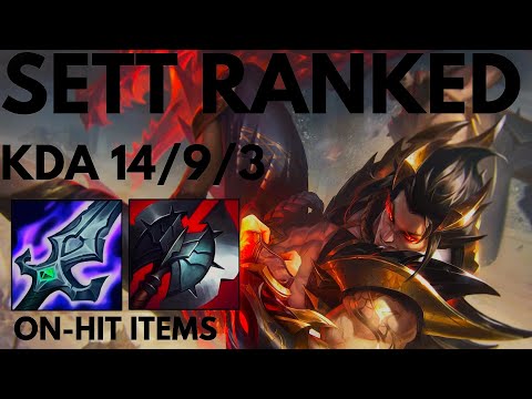 *14 Kills* RANKED SETT VS YONE TOP LANE