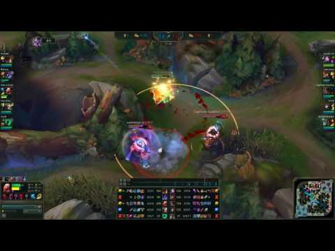 SKT T1 Faker - Vladimir vs Twisted Fate - KR LOL Highlights | 페이커 블라디미르