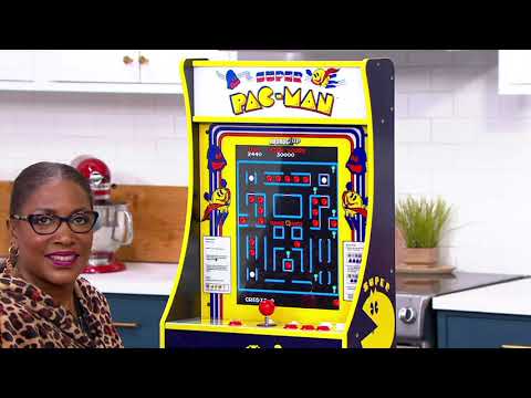 Arcade1Up 10 Game PartyCade Plus Portable Home Arcade Machine on QVC